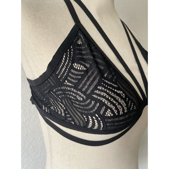 For Love & Lemons Bra Lingerie Skivvies Love You Knot Bralette - Picture 3 of 10